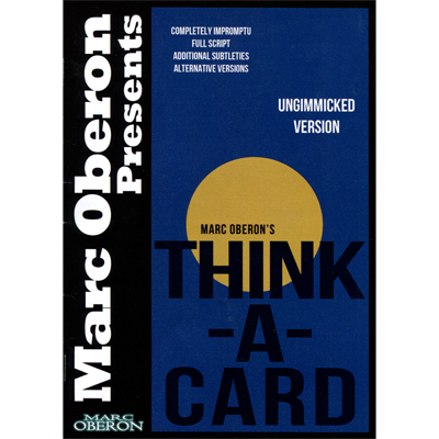 (image for) Thinka-Card (ungimmicked version) by Marc Oberon - ebook