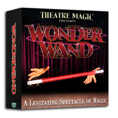 (image for) Wonder Wand ( Box Gimmick and Wand ) by Theatre Magic - Trick - Click Image to Close
