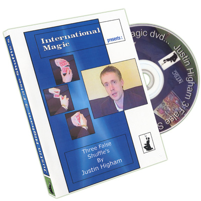 (image for) Three False Shuffles by Justin Higham - DVD - Click Image to Close