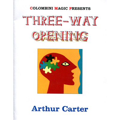 (image for) Three Way Opening by Wild-Colombini Magic - Trick - Click Image to Close