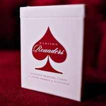 (image for) Madison Rounders Scarlet (Red) Playing Cards by Ellusionist - Click Image to Close