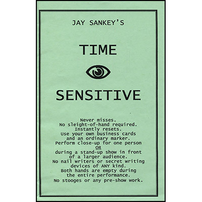 (image for) Time Sensitive by Jay Sankey -Trick