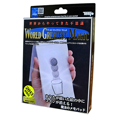 (image for) Magic Memo Pad by Tenyo Magic (2013) - Trick - Click Image to Close