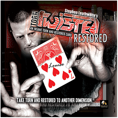 (image for) Torn, Twisted, and Restored DVD by Stephen Leathwaite & World Magic Shop - Click Image to Close