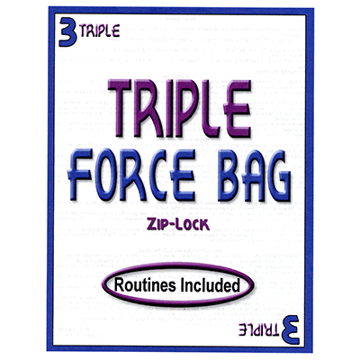 (image for) Triple Force ZIP LOCK Bag - Trick - Click Image to Close