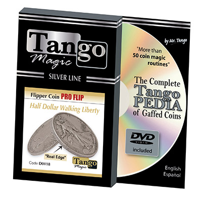 (image for) Tango Silver Line Flipper Pro Flip Walking Liberty (w/DVD)(D0118) by Tango - Trick - Click Image to Close