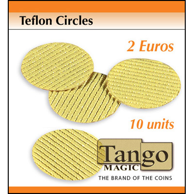(image for) Teflon Circle 2 Euro size (10 units w/DVD) by Tango - Trick (T003) - Click Image to Close