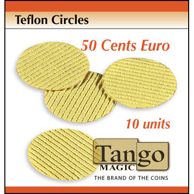 (image for) Teflon Circle 50 cent Euro size (10 units w/DVD) by Tango-Trick (T004) - Click Image to Close