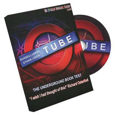 (image for) Tube (Stage size)( 2 parts-Tube & DVD) by Russell and Ethan Leeds - Trick - Click Image to Close