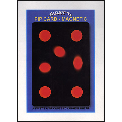 (image for) Pip Card (Magnetic) by Uday's Magic World - Trick - Click Image to Close