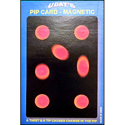 (image for) Pip Card Magnetic Small by Uday - Trick - Click Image to Close