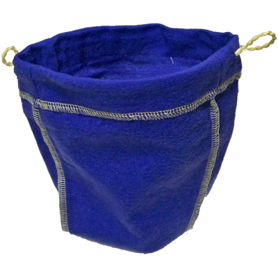 (image for) Felt Bag (Blue, Ungimmicked) - Trick - Click Image to Close