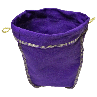 (image for) Felt Bag (Purple, Ungimmicked) - Trick - Click Image to Close