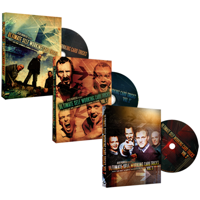 (image for) Ultimate Self Working Card Tricks Limited Edition Set (Vol 1 thru 3) by Big Blind Media - DVD - Click Image to Close