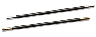 (image for) Stage Magic Wand (Silver) by Telic Magic - Trick - Click Image to Close