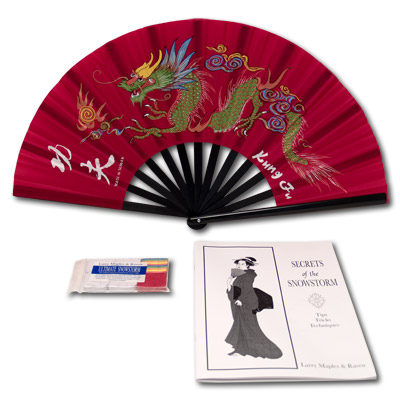 (image for) Secrets of the Snowstorm (Set)-(With Fan and Book) - Trick - Click Image to Close