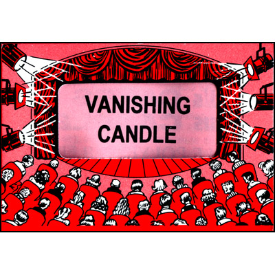 (image for) Vanishing Candle (White) by Fantasio - Trick - Click Image to Close