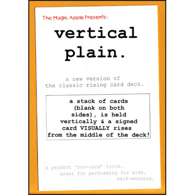 (image for) Vertical Plain by Brent Arthur James Geris - Trick - Click Image to Close