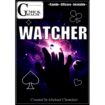 (image for) Watcher (RED DVD and Gimmick) by Mickael Chatelain - DVD - Click Image to Close