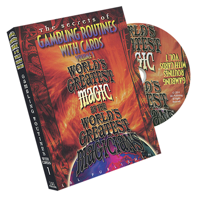 (image for) World's Greatest Magic: Gambling Routines With Cards Vol 1 - DVD - Click Image to Close