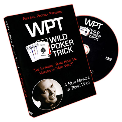 (image for) Wild Poker Trick (WPT) by Boris Wild - Trick - Click Image to Close