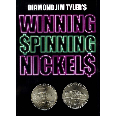 (image for) Winning Spinning Nickels (two pack) by Diamond Jim Tyler - Trick - Click Image to Close