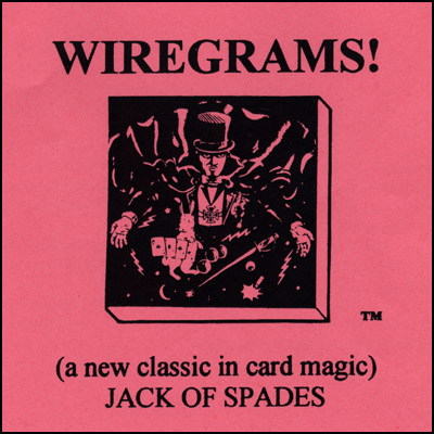 (image for) Wiregrams (Jack Of Spades) - Trick - Click Image to Close
