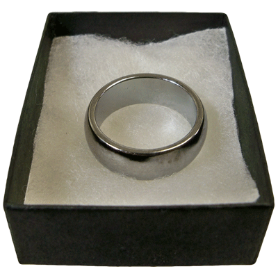 (image for) Wizard PK Ring G2 (CURVED, 22mm, SILVER) by World Magic Shop - Trick - Click Image to Close