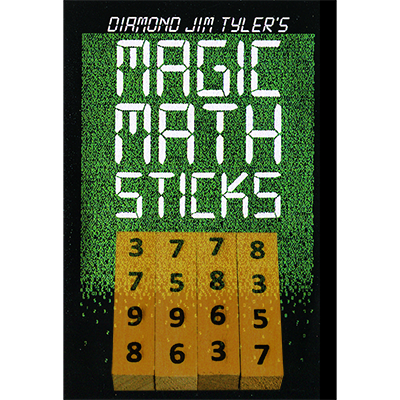 (image for) Magic Math Sticks (Wooden) by Diamond Jim Tyler - Trick - Click Image to Close
