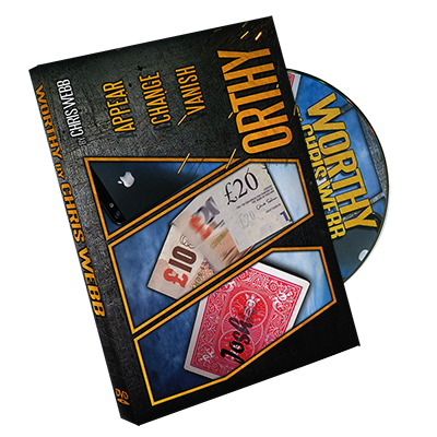 (image for) Worthy (DVD & Gimmicks ) by Chris Webb - Trick - Click Image to Close