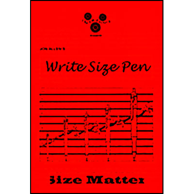 (image for) Write Size Pen by Jon Allan - Trick - Click Image to Close