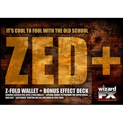 (image for) Zed Wallet (With Jazzy Joker Trick) by World Magic Shop - Trick - Click Image to Close