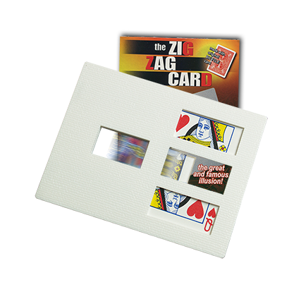 (image for) ZIG-ZAG Card (Bicycle Back) - by Di Fatta - Trick - Click Image to Close
