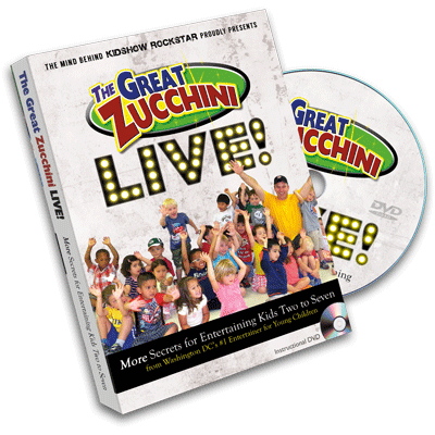 (image for) The Great Zucchini Live! by Eric Knaus - DVD - Click Image to Close